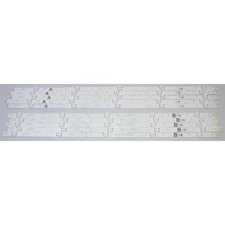 VIZIO D60-F3 LED BACKLIGHT STRIPS (10) NEW