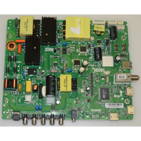 Sanyo 02-SPS39A-C010000 Main Board/Power Supply for FW48D25T