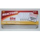 REACTOR 3657-331 60W 120V WHITE BULB (6 PACK)