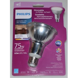 PHILIPS 471342 DIMMABLE LED 8.5PAR30L/LED/930/F40/DIM/G/120V
