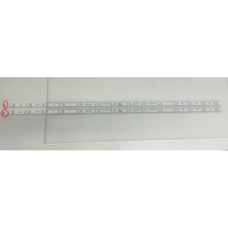 HISENSE SVH425A11 LED BACKLIGHT STRIPS (2) FOR 43H6570G, 43H77G, 43H78G, 43R61G