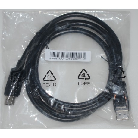 DELL 389G1878LAAF DISPLAY PORT CABLE MALE TO MALE (NEW)