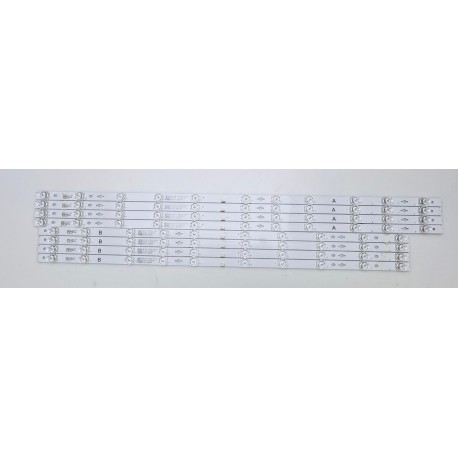 TCL 65HR330M LED Backlight Strips (8) 65Q650G