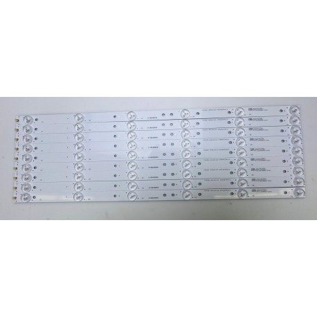 Toshiba B-CNK49D656 LED Backlight Strips (9) 49L310U 49L420U