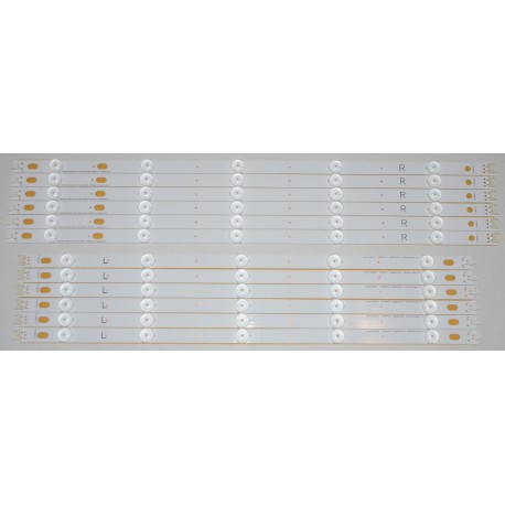 LG HC500DUN-VCFP1-11XX LED Backlight Strips (12) (NEW) (REPLACEMENT)