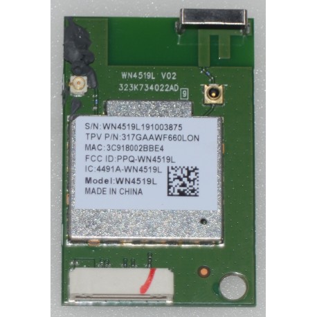 SHARP/ELEMENT 317GAAWF660LON WI-FI MODULE