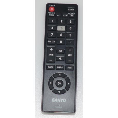 NH316UD SANYO REMOTE CONTROL