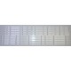 SAMSUNG BN96-53623A/BN96-53624A LED STRIPS (10) , UN60TU7000F , UN60AU7700G , UN60TU700DF