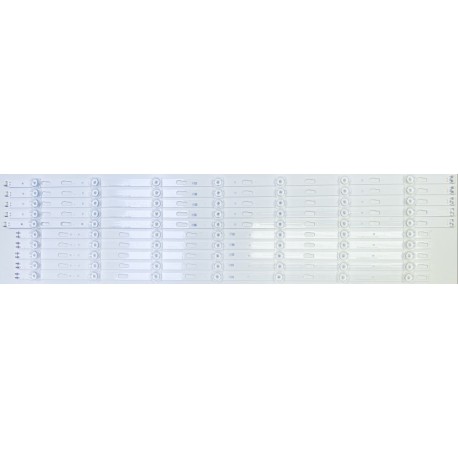 SAMSUNG BN96-52063A / BN96-52065A LED STRIPS (10) , UN70TU7000B , UN70TU700D , UN70CU7000F , UN70TU6900F , UN70TU8000
