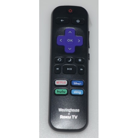 3226000887 WESTINGHOUSE ROKU REMOTE CONTROL (NEW)