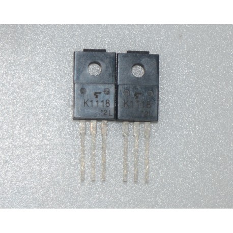 2SK1118 Transistors (2 pcs) NEW