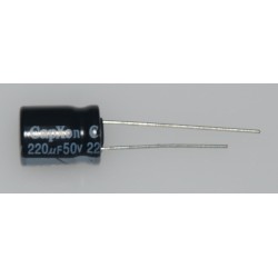 CAPXON 220UF 50V CAPACITOR (5 PCS)