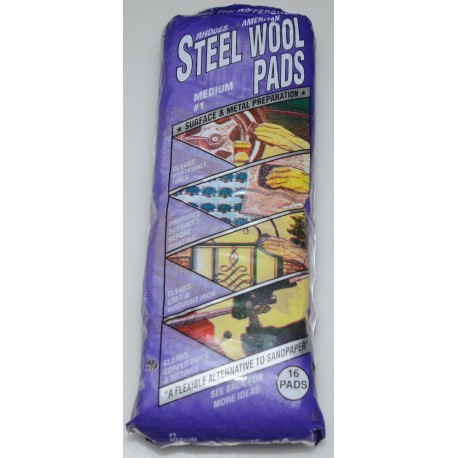 Rhodes American Steel Wool Pads (16 Pads) 033873161042