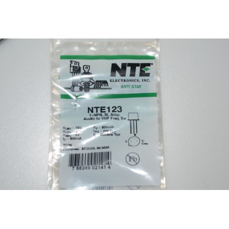 NTE123 Transistor (1 pc)