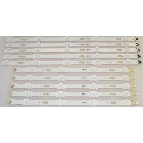 SAMSUNG BN96-34791A/BN96-34792A LED STRIPS - 10 STRIPS