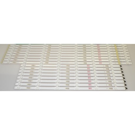 SAMSUNG BN96-34806A/BN96-34805A LED STRIPS - 16 STRIPS + 1 BOARD