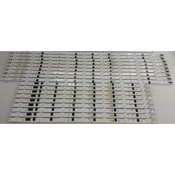 SAMSUNG BN96-25310A/BN96-25311A LED STRIPS - 18 STRIPS NEW , UN50F5500 , UN50F6400 , UN50F6300 , UN50F5000