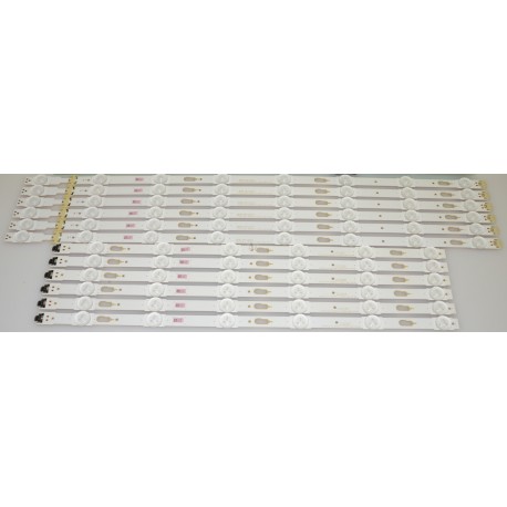 SAMSUNG BN96-40099A/BN96-40100A LED STRIPS - 12 STRIPS