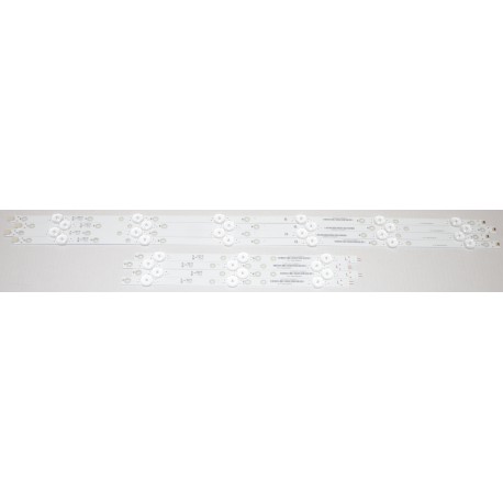 TOSHIBA IC-G-TBAC50D837R, IC-F-TBAC50D837L LED STRIPS (8) , 50L711U18