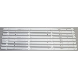 TOSHIBA SVK490AD1 LED BACKLIGHT STRIPS (8)