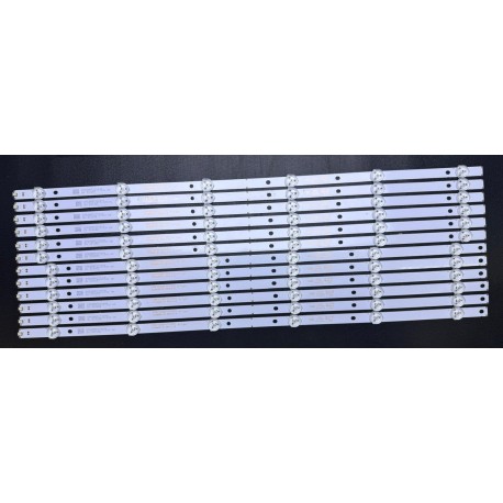 TOSHIBA 4708-K55WDR-A1213K01 LED BACKLIGHT STRIPS (12)