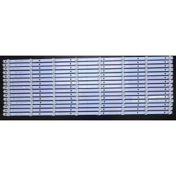 TOSHIBA K650WDR LED BACKLIGHTS STRIPS (15) , 65L350U , 65L621U