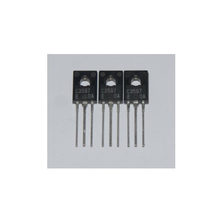 2SC3597 TRANSISTOR (3 PCS) NEW