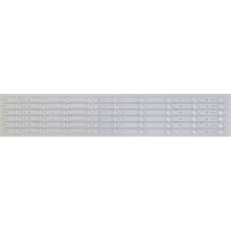 HISENSE SVH650AT9 LED STRIPS (6) 65A6KV,65RGE4