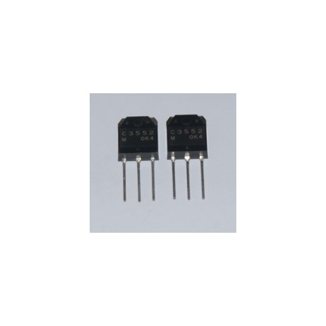 2SC3552 TRANSISTOR (2 PCS) NEW