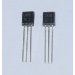 Hitachi 2SC458 Transistor (2 PCS) NEW