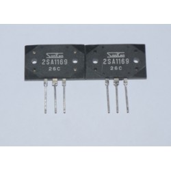 2SA1169 TRANSISTOR (2 PCS) NEW