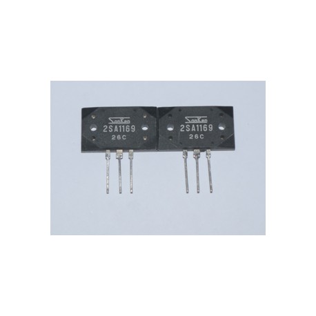 2SA1169 TRANSISTOR (2 PCS) NEW