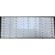 Hisense/Insignia 2013CHI400 1131319 LED Backlight Strips