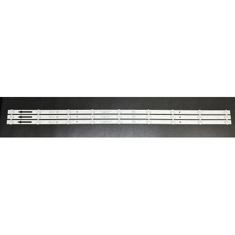 PHILIPS 43D6100-ZX3030A-3X9YH LED BACKLIGHT STRIPS (3)