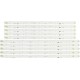 Hitachi LB49006 LED Backlight Strips (10) LE49A509 LE49A6R9 (NEW)