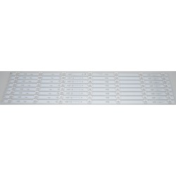 LG / TCL 4C-LB650T-YHBC LED STRIPS (8) 65UN7000PUD, 65UP7000PUA