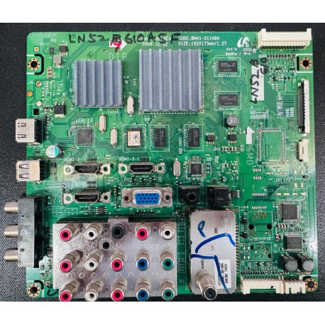 Samsung BN94-02621 (BN97-03141M) Main Board for LN52B610A5FXZA