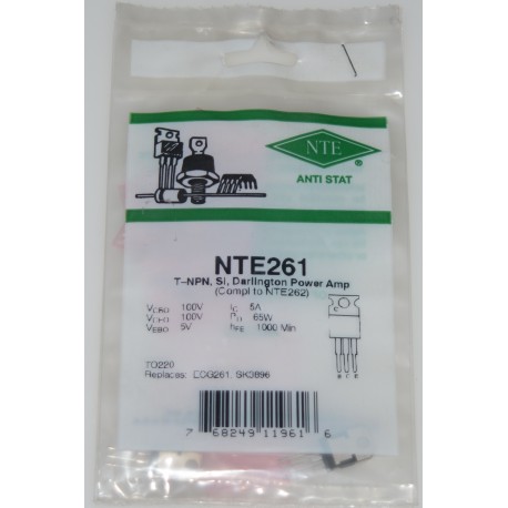 NTE261 TRANSISTOR - NEW