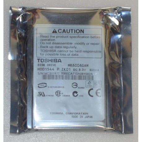 TOSHIBA MK6006GAH Hard Disk Drive - NEW