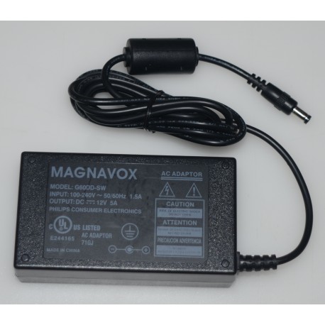 MAGNAVOX G60DD-SW AC ADAPTER (ORIGINAL) - NEW