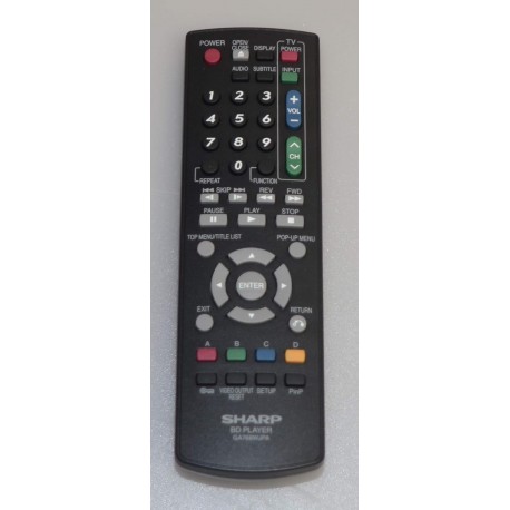 GA768WJPA SHARP Remote Control (Original) - NEW