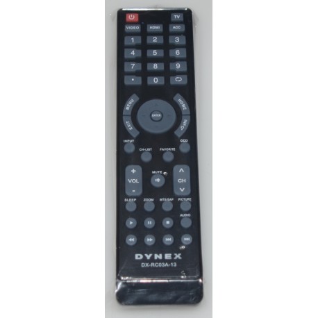 DX-RC03A-13 DYNEX REMOTE CONTROL DXRC03A13 (ORIGINAL) - NEW