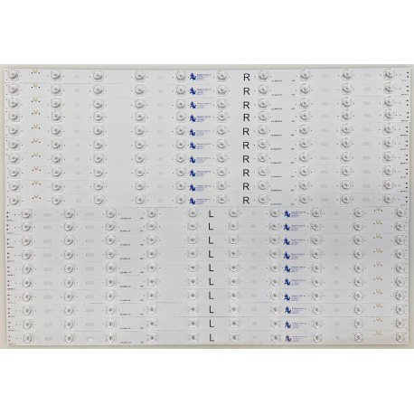 PANASONIC 600TV03/600TV04 LED BACKLIGHT STRIPS (20)