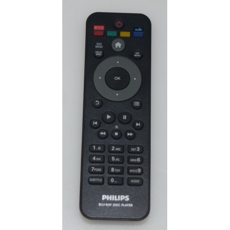 BLU-RAY DISC PLAYER PHILIPS REMOTE CONTROL