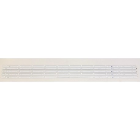INSIGNIA LB-GM3030-GJBBY585X11BB11-S LED STRIPS (5) NEW FOR NS-58F301NA22, NS-58F301CA22
