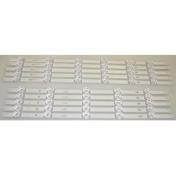 LG 6916L-1989A / 6916L-1990A LED BACKLIGHT STRIPS (10) NEW, 55LF6100, 55LB570U, 55LY320C, 55LF5800, 55LB6500, 55LB5500, 55LB5820