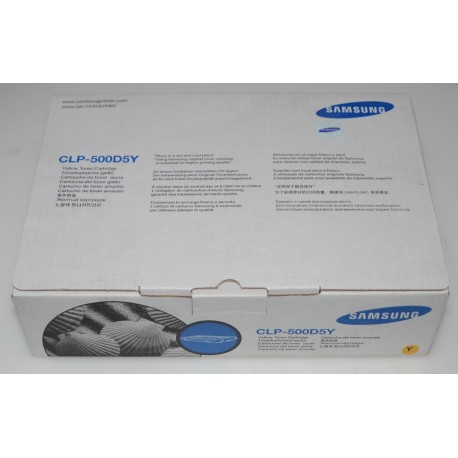 SAMSUNG CLP-500D5Y YELLOW TONER CARTRIDGE CLP500D5Y