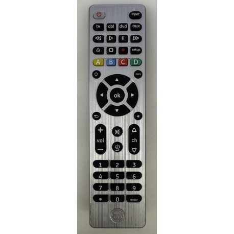 GENERAL ELECTRIC B-33709 UNIVERSAL REMOTE CONTROL