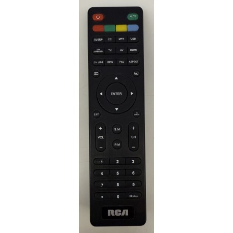 RCA REMOTE CONTROL FOR RTUE5870