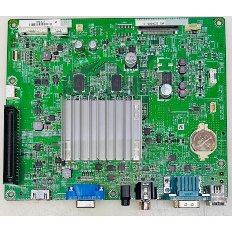 SHARP QPWBX1099MPZZ MAIN BOARD FOR PN-E521